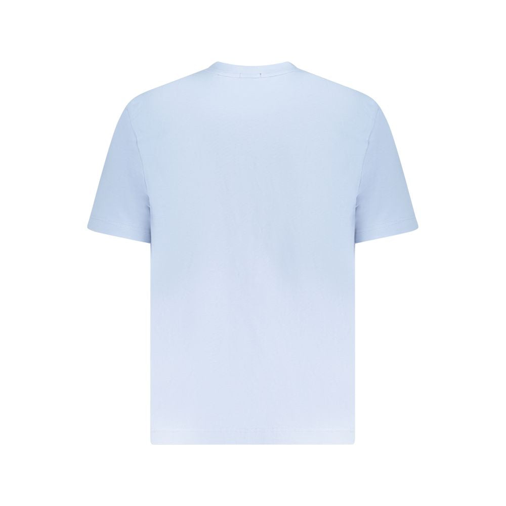 Hugo Boss Blue Cotton Men T-Shirt