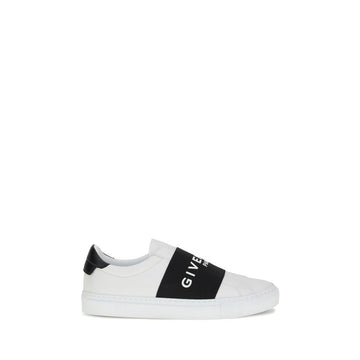 Givenchy White Calf Leather Bos Taurus Low Top Sneakers