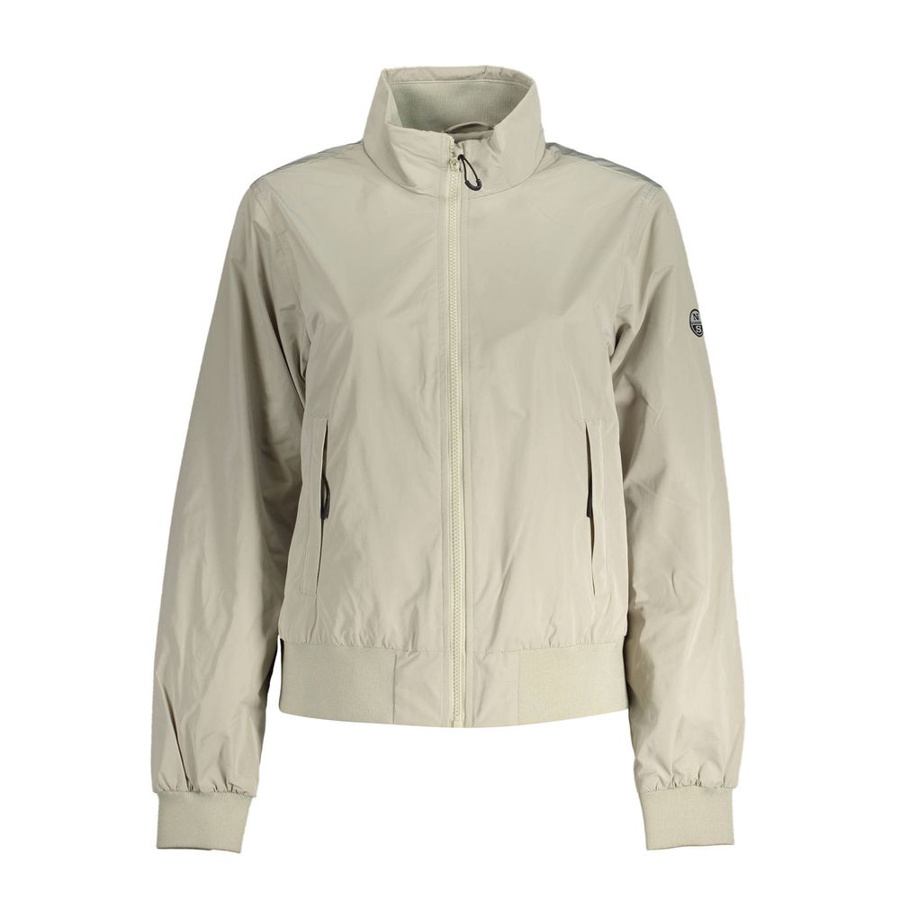 North Sails Gray Polyester Jackets & Coat