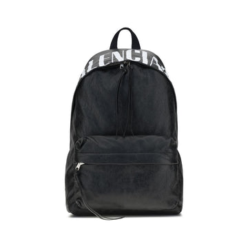 Balenciaga Black Lamb Ovis Aries Aries Backpack