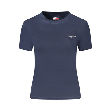 Tommy Hilfiger Blue Cotton Women T-Shirt