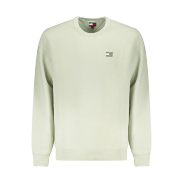 Tommy Hilfiger Green Cotton Men Sweater