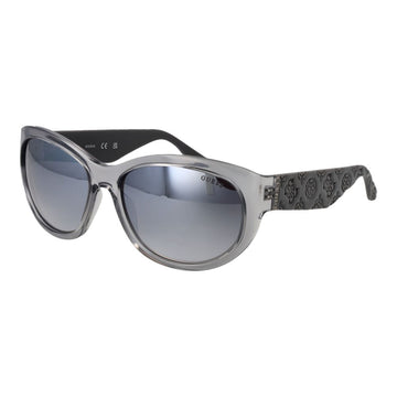 Guess Gray Stainless Steel Sunglasses