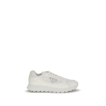 Prada White Rubber Athletic Sneakers