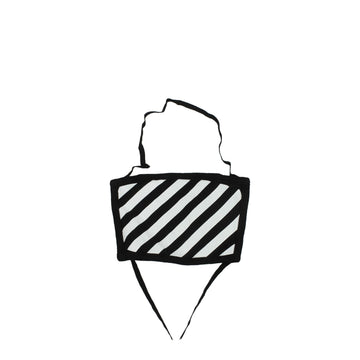 Off-White Black Cotton Facemask