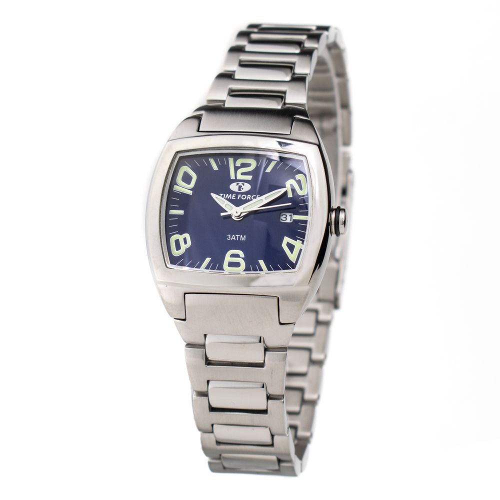 Time Force Silver Stainless Steel Watch
