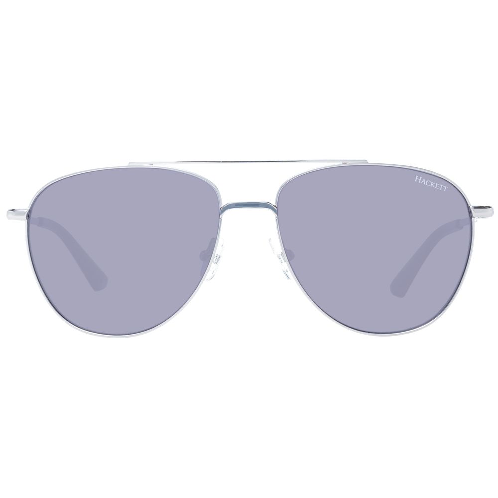 Hackett Gray Stainless Steel Sunglasses