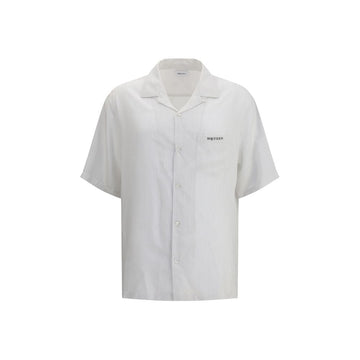 Alexander McQueen White Viscose Pattern Shirt