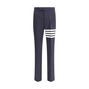 Thom Browne Blue Wool Dress Pants