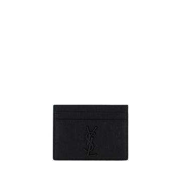Saint Laurent Black Lamb Ovis Aries Aries Wallet