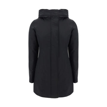 Woolrich Black Nylon Parka