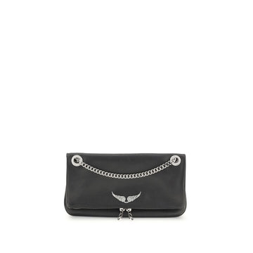 Zadig & Voltaire Black Leather Shoulder Bag