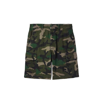 Valentino Green Cotton Cargo Shorts