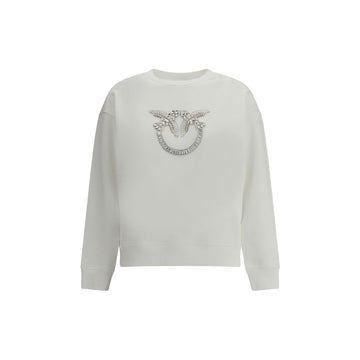 PINKO White Cotton Sweatshirt