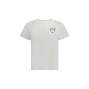 PINKO White Cotton T-Shirt