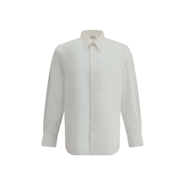 Saint Laurent White Cotton Dress Shirt
