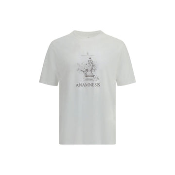 Brunello Cucinelli White Cotton T-Shirt