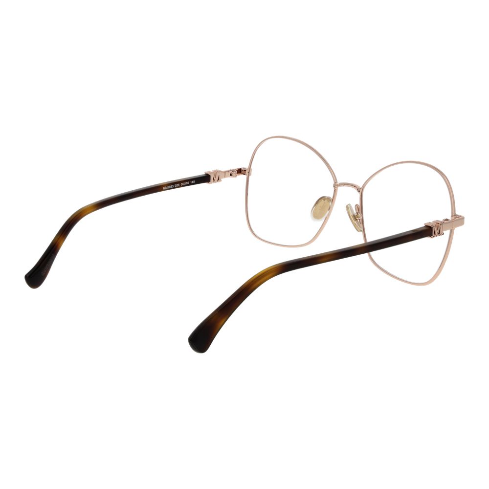 Max Mara Rose Gold Metal Glasses (Frames)