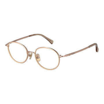 Max Mara Rose Gold Metal Glasses (Frames)