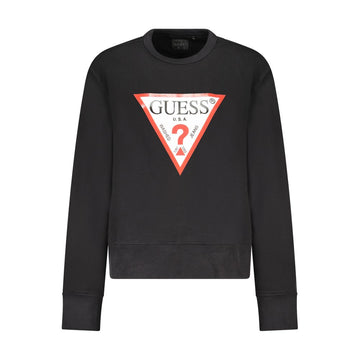 Guess Jeans Black Cotton Women Sweater