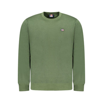 Norway 1963 Green Cotton Men Sweater