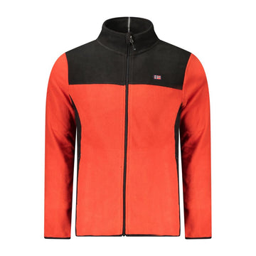 Norway 1963 Red Polyester Men Sweater