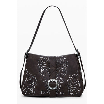 Desigual Brown Polyethylene Women Handbag