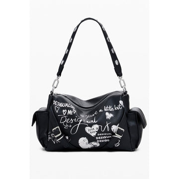 Desigual Black Polyethylene Women Handbag