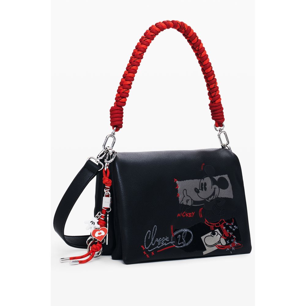 Desigual Black Polyethylene Women Handbag