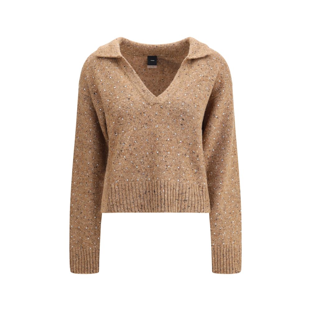 PINKO Beige Wool Sweatshirt