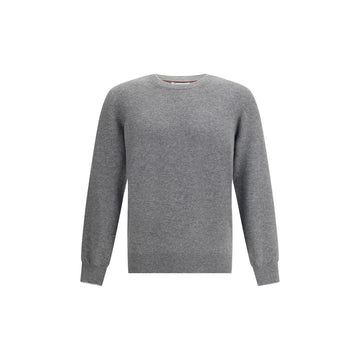 Brunello Cucinelli Gray Cashmere Cashmere Sweater