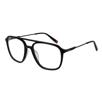 Fila Black Stainless Steel Glasses (Frames)