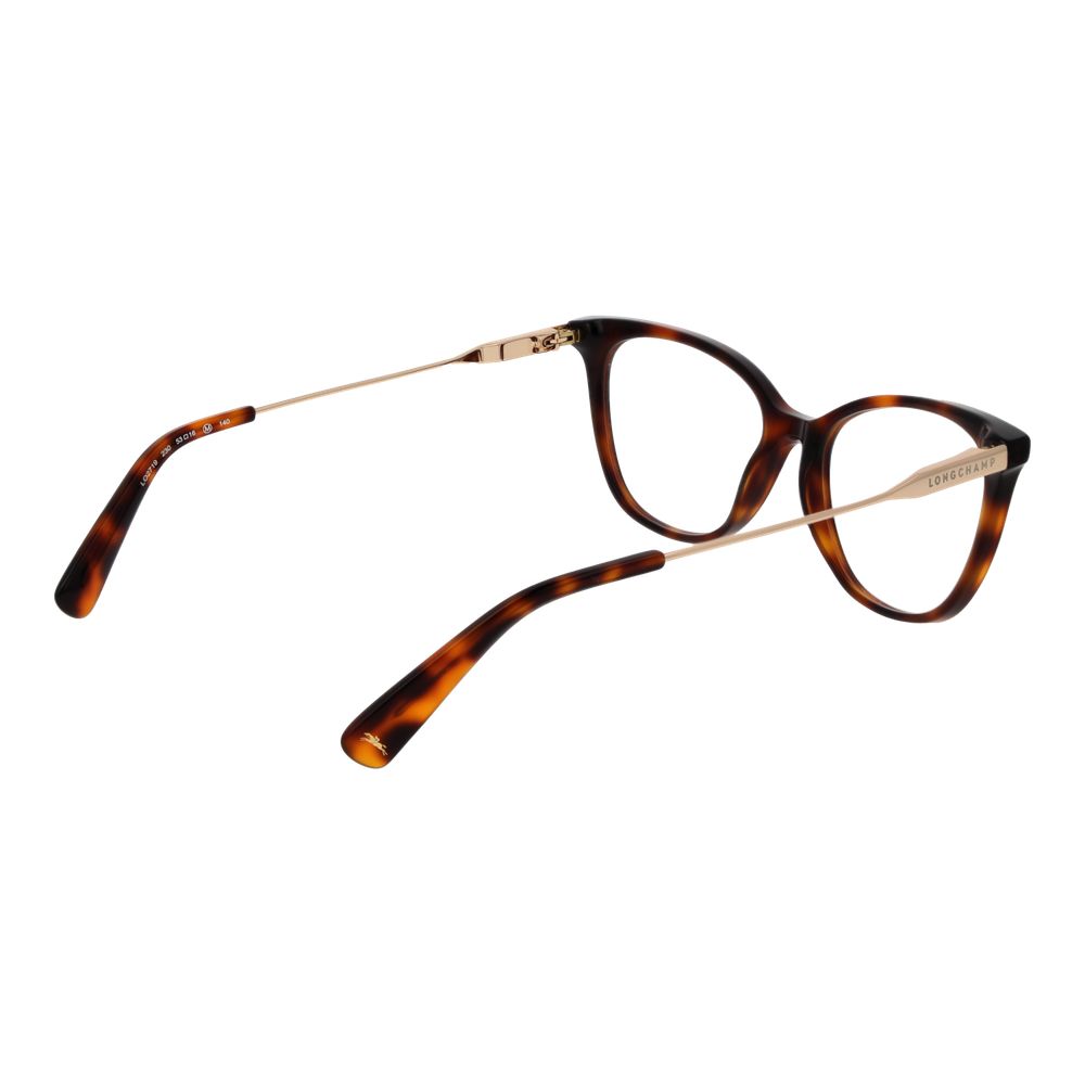 Longchamp Brown Metal Glasses (Frames)