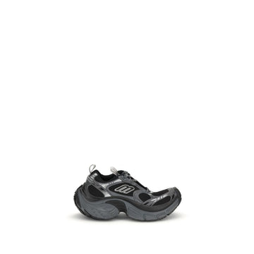 Balenciaga Black Polyethylene Athletic Sneakers