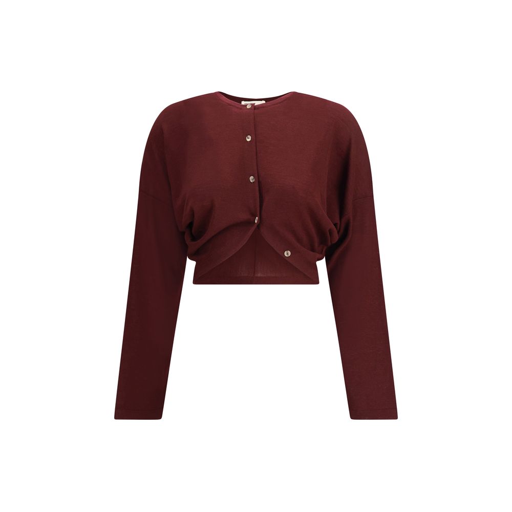 Khaite Cropped Finn Cardigan