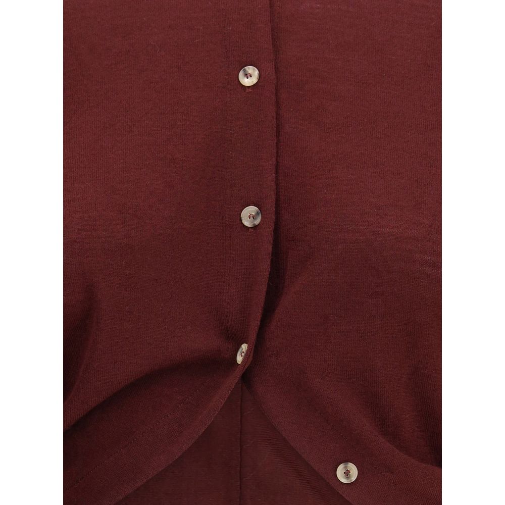 Khaite Cropped Finn Cardigan