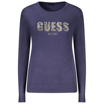 Guess Jeans Blue Viscose Women Sweater