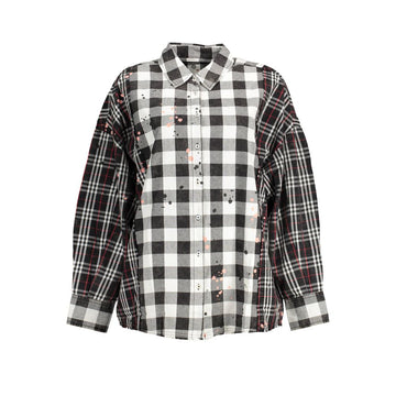 Desigual Black Cotton Shirt