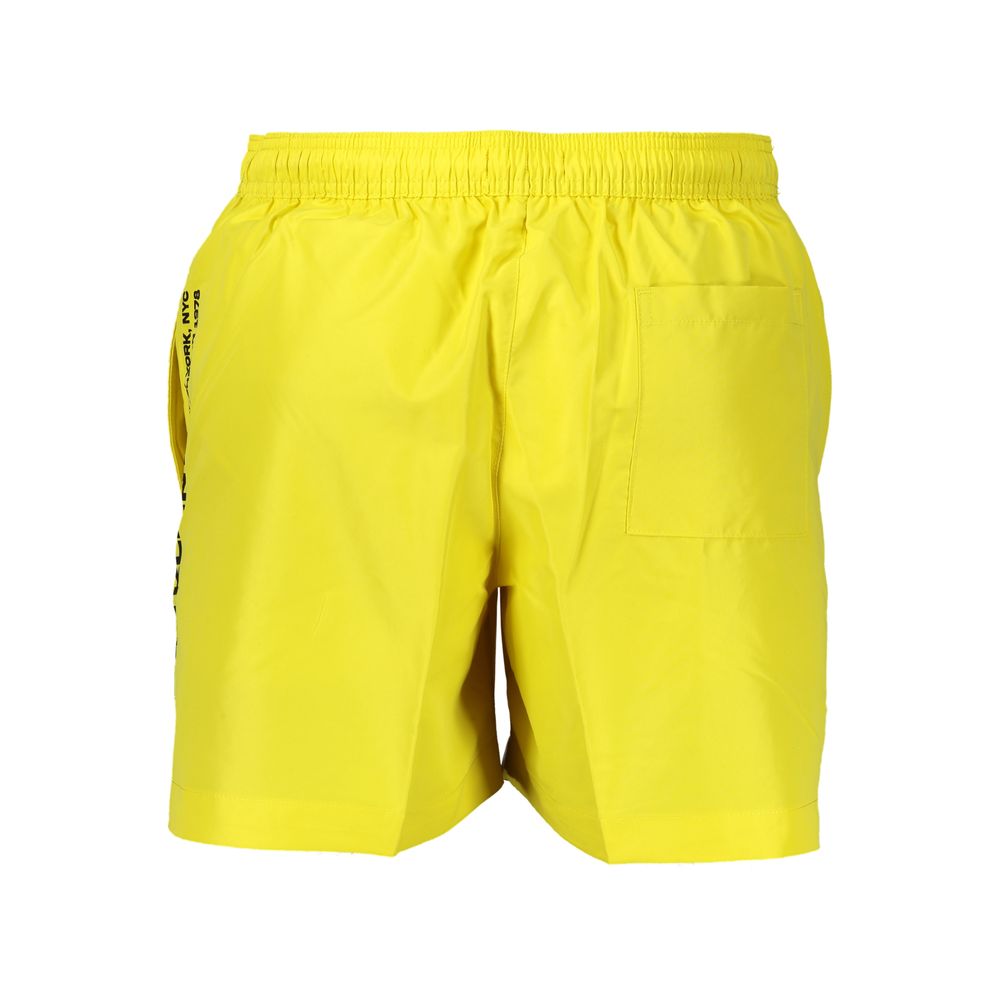 Calvin Klein Yellow Polyester Swimwear
