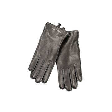 Calvin Klein Black Wool Glove