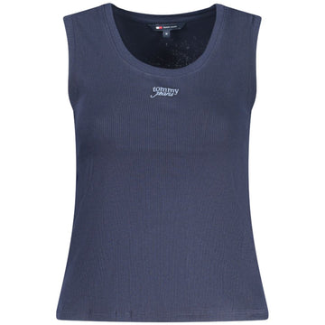 Tommy Hilfiger Blue Cotton Tank Top