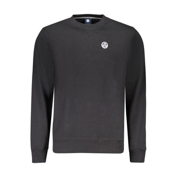 North Sails Black Cotton Sweatshirt