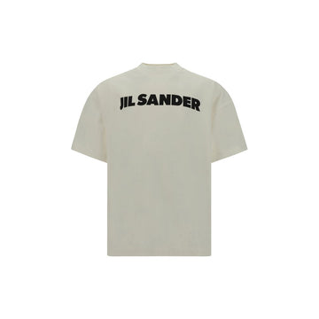 Jil Sander White Cotton T-Shirt