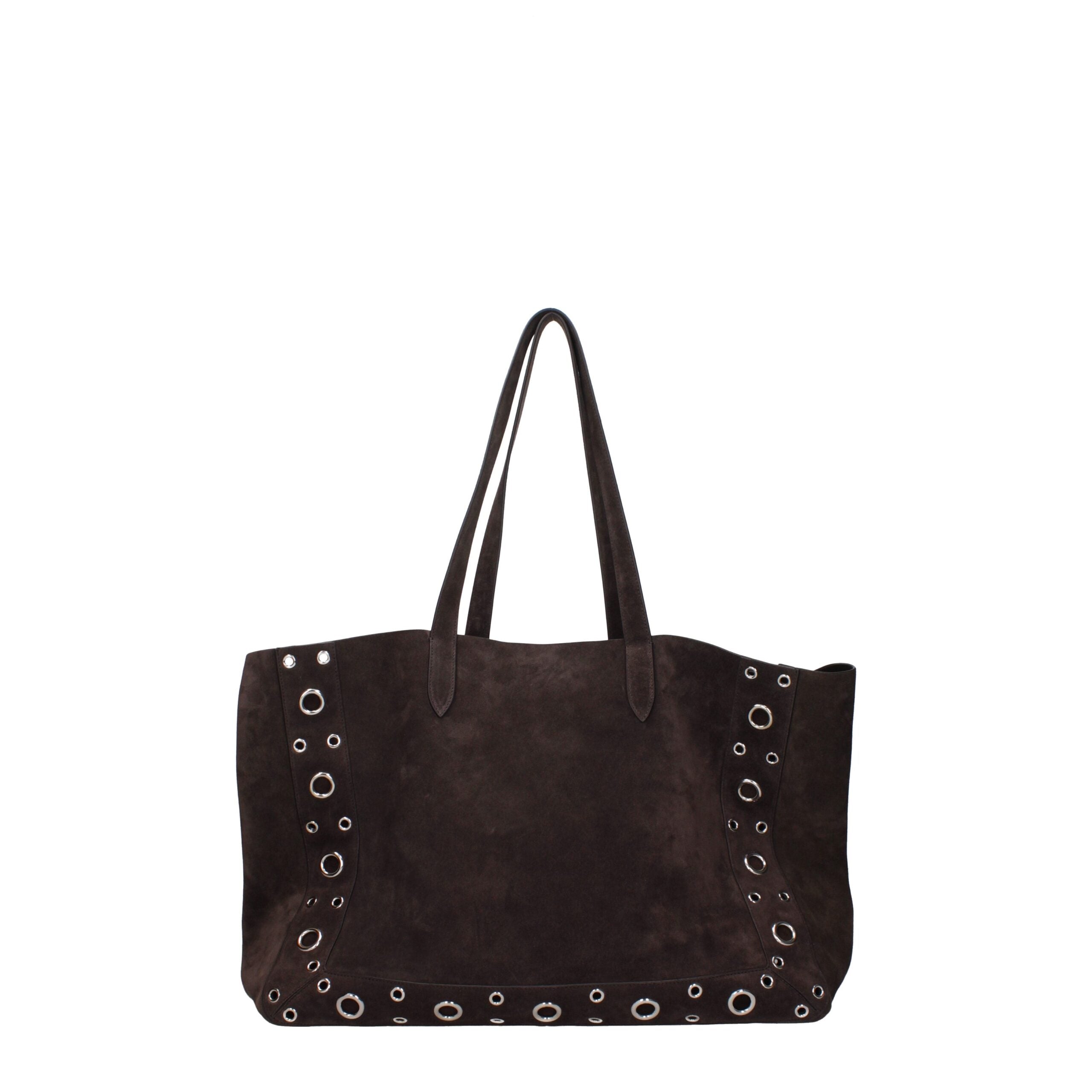 Valentino Garavani Brown Leather Shoulder Bag
