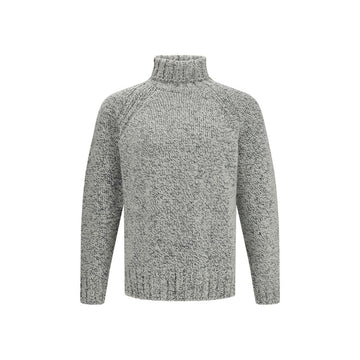 ZEGNA White Cashmere Turtleneck
