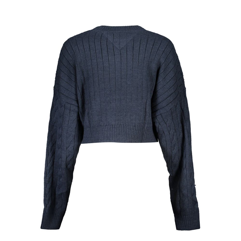 Tommy Hilfiger Blue Polyester Sweater