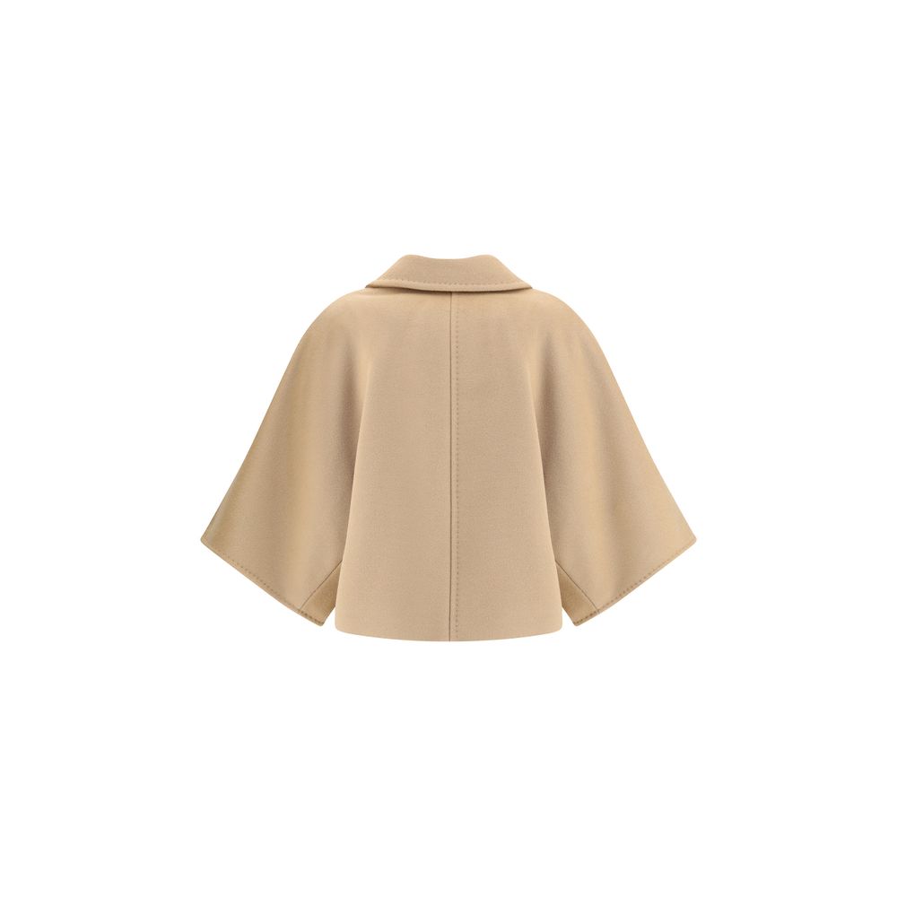 Max Mara Beige Wool Coat