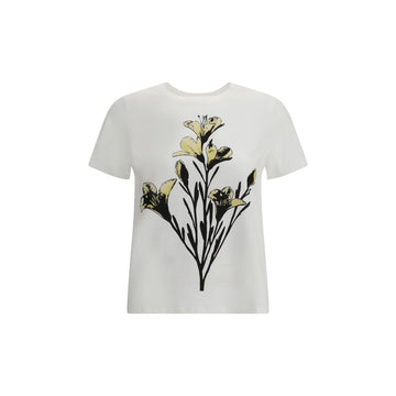 Max Mara White Cotton T-Shirt
