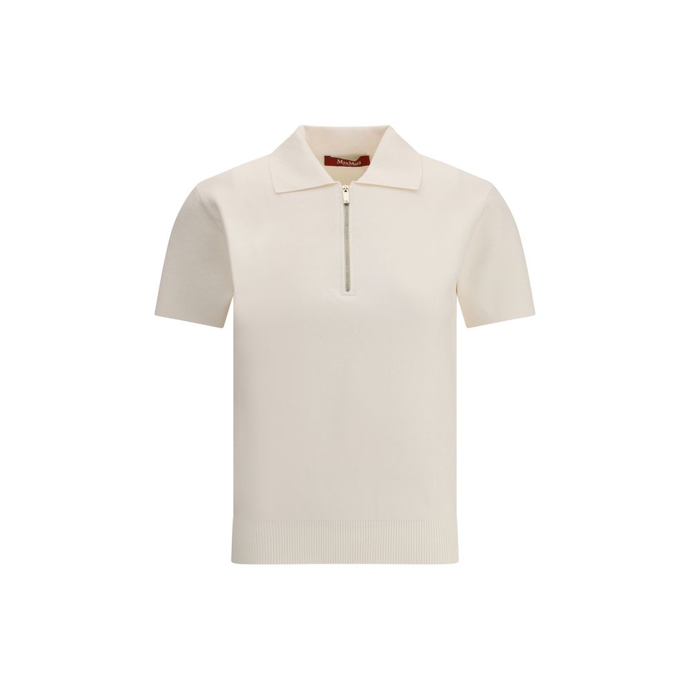 Max Mara White Viscose Dress Shirt
