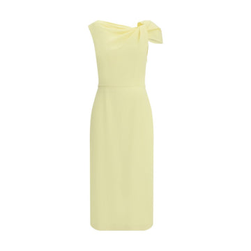 Givenchy Yellow Viscose Casual Dress